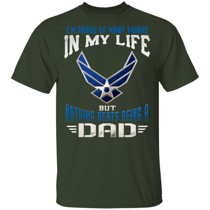 NOTHING BEATS BEING AN AIR FORCE DAD SHIRT