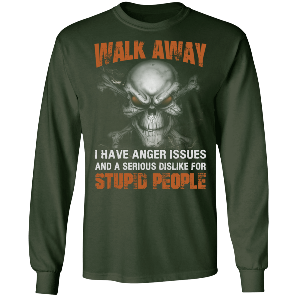 WALK AWAY STUPID PEOPLE SHIRT