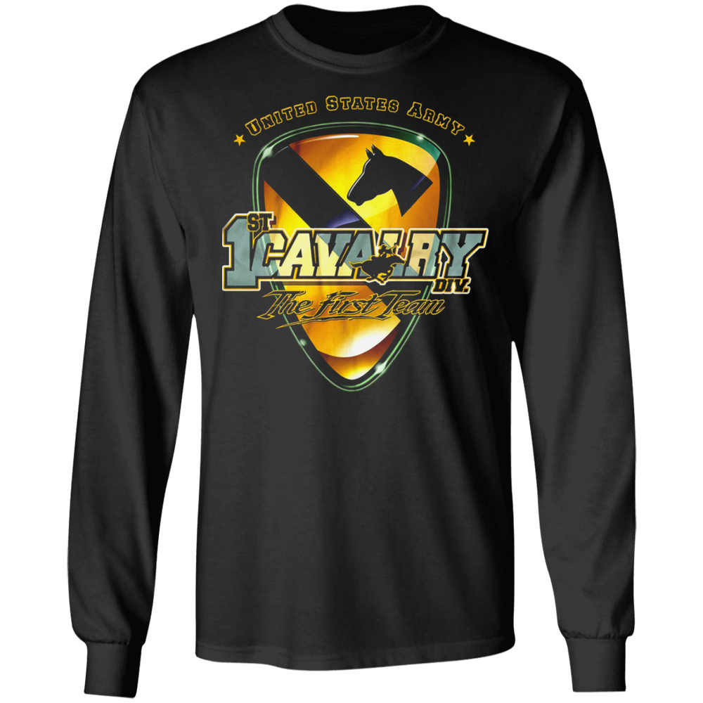 1ST CAVALRY DIV THE FIRST TEAM SHIRT