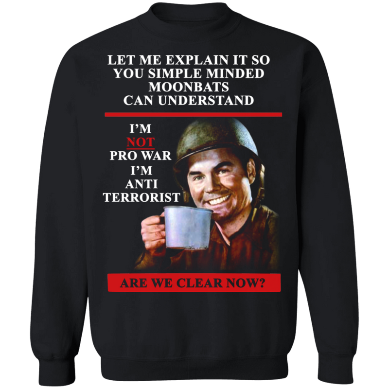 I'M AN ANTI TERRORIST SHIRT