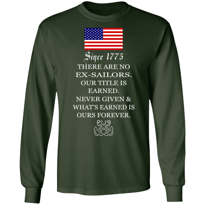 THERE ARE NO EX-SAILORS SHIRT