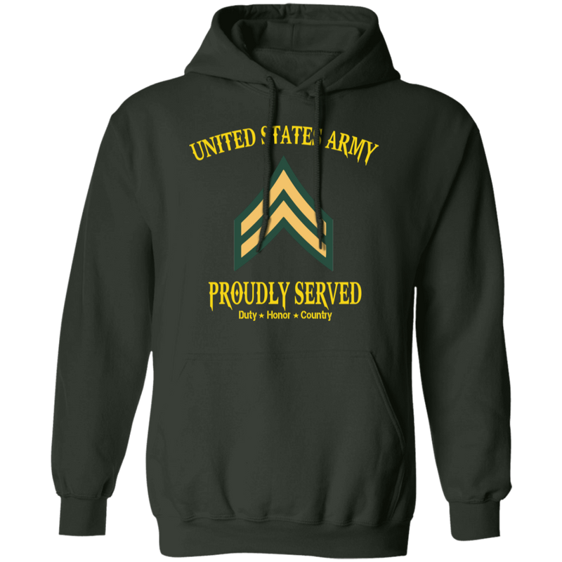 UNITED STATES ARMY E4 CPL PROUDLY SERVED