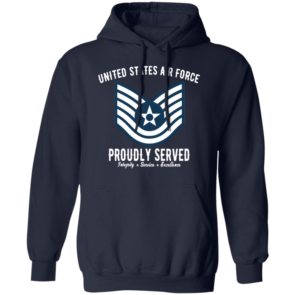 AIR FORCE PROUDLY SERVED E6 SHIRT