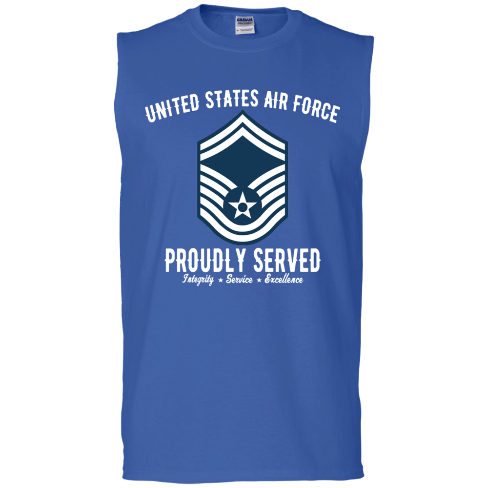 Air Force E8 SMSgt shirt