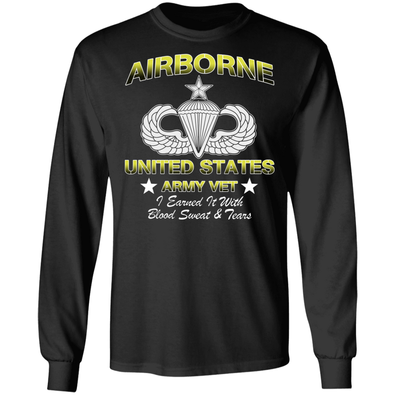 Senior Parachutist - US ARMY VETS SHIRT