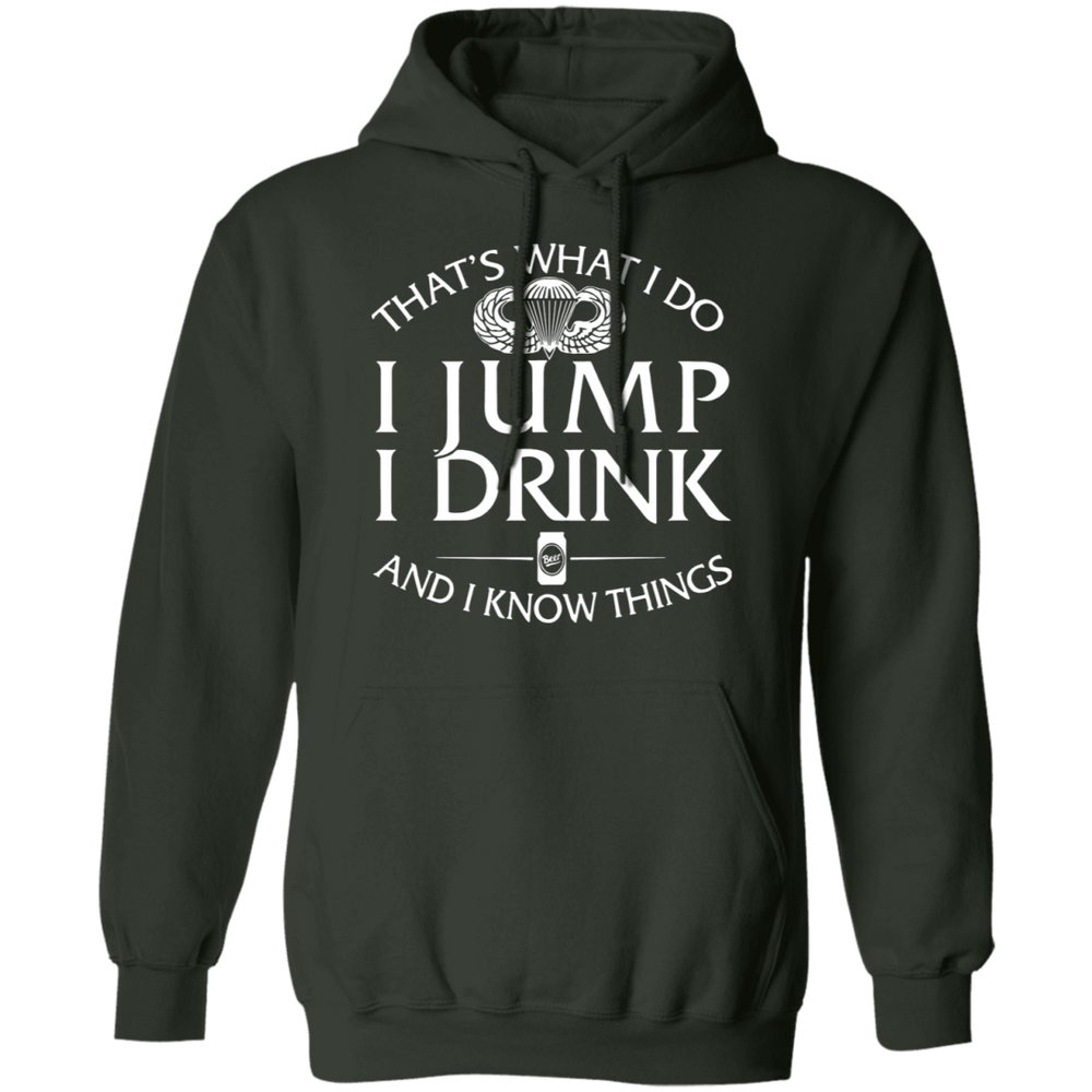 Basic Parachutist Badge I Jump Drink Shirt