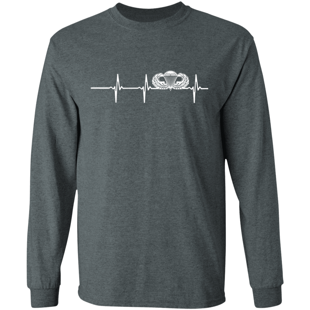 Basic Parachutist Badge Heartbeat Shirt