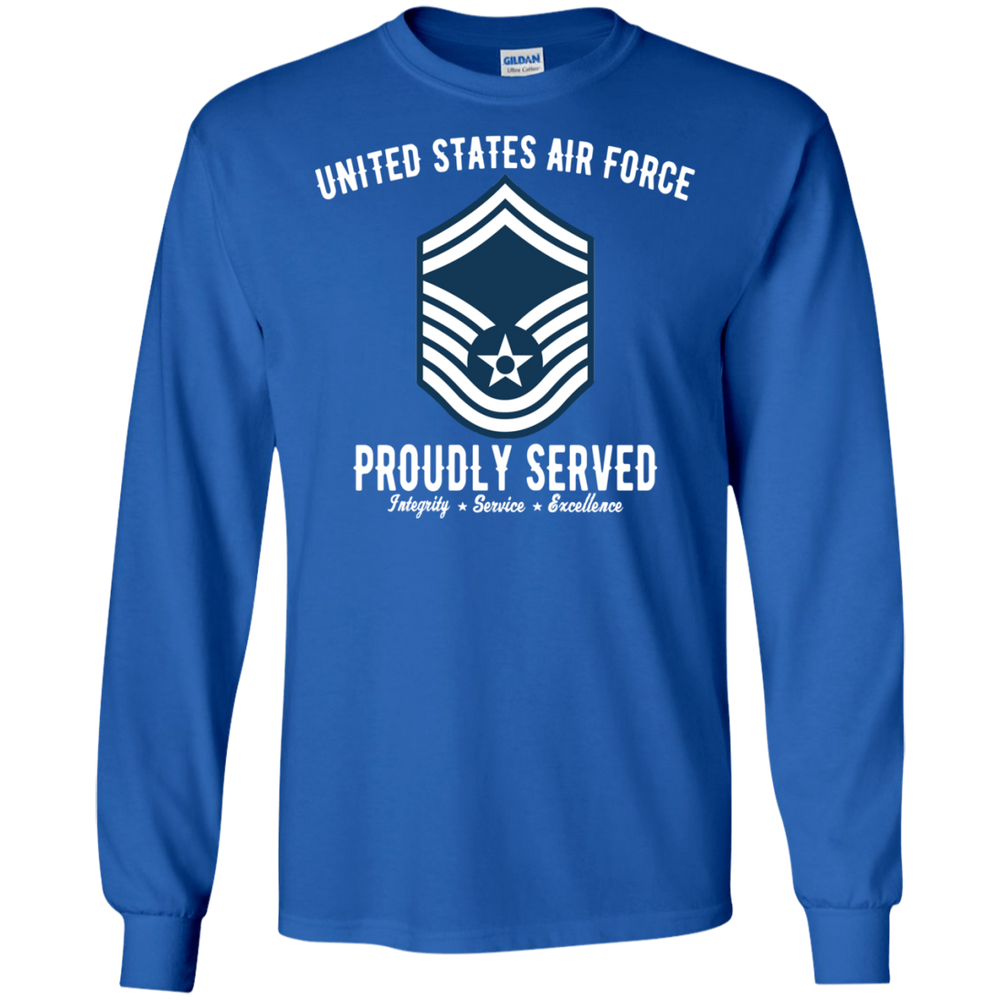 Air Force E8 SMSgt shirt