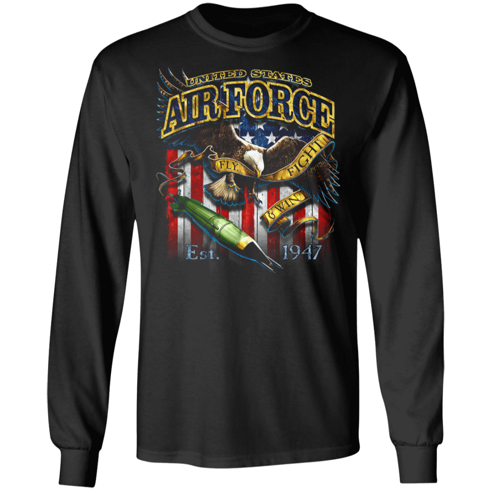 US AIR FORCE FLY FIGHT WIN EST 1947 SHIRT
