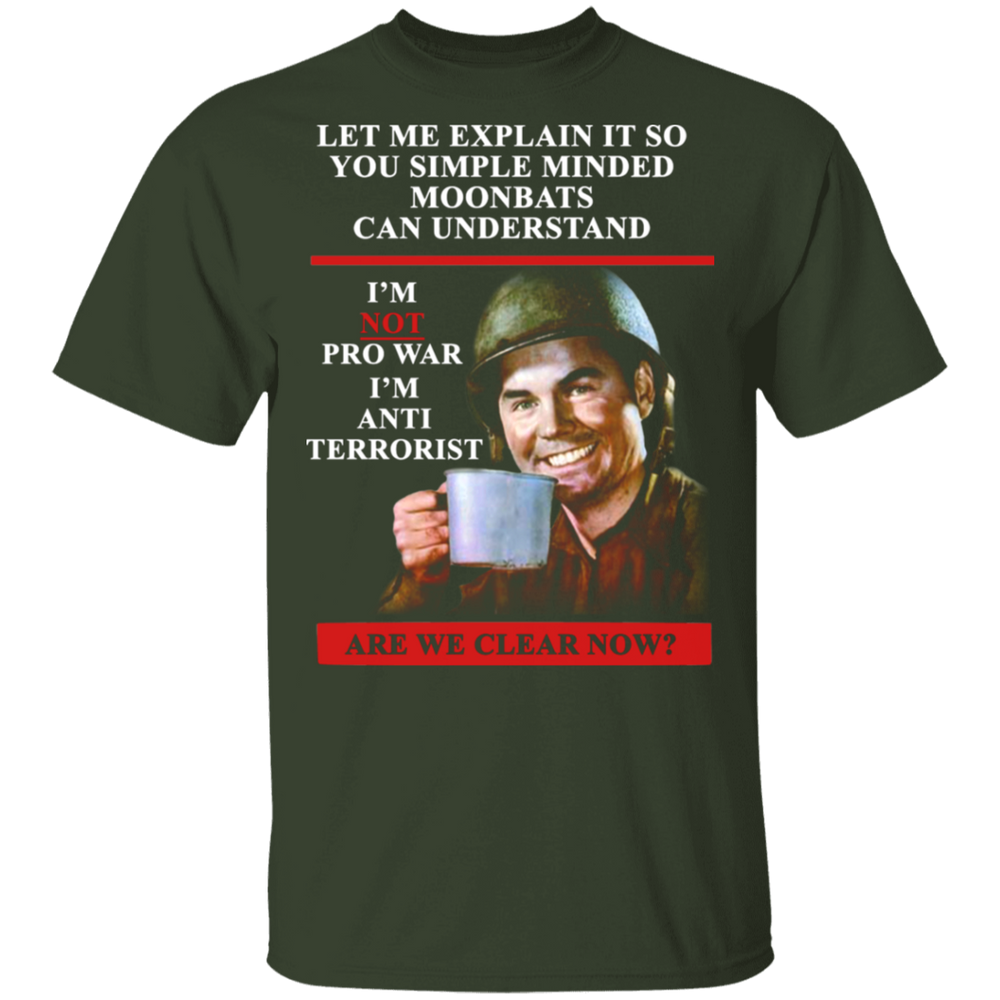 I'M AN ANTI TERRORIST SHIRT
