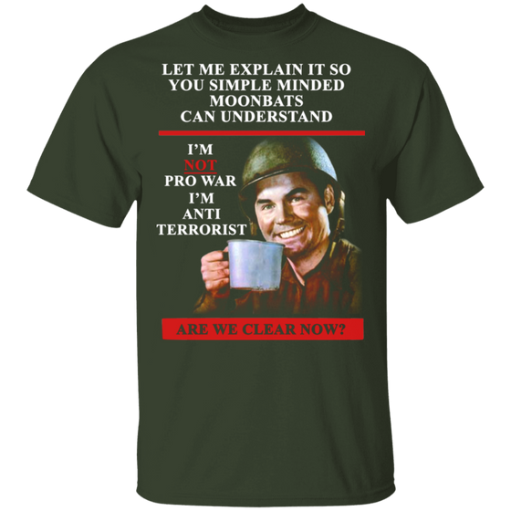 I'M AN ANTI TERRORIST SHIRT