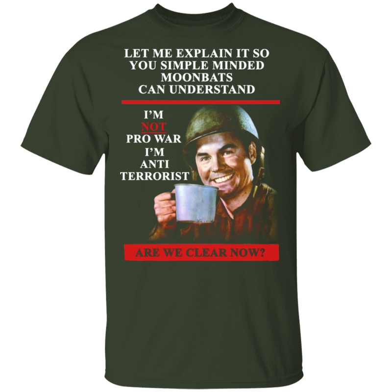 I'M AN ANTI TERRORIST SHIRT