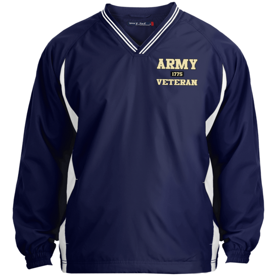 Army 1775 Embroidery Jacket Polo Windshirt