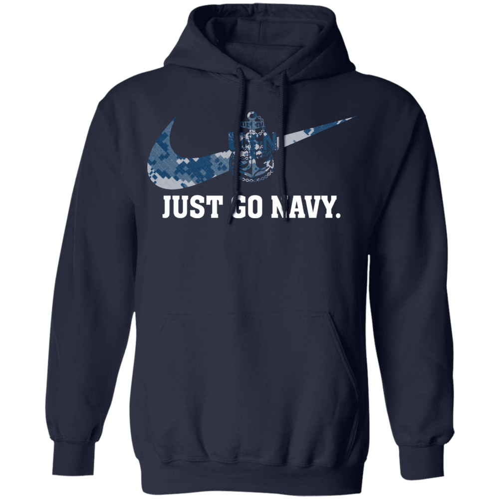 JUST GO NAVY SHIRT
