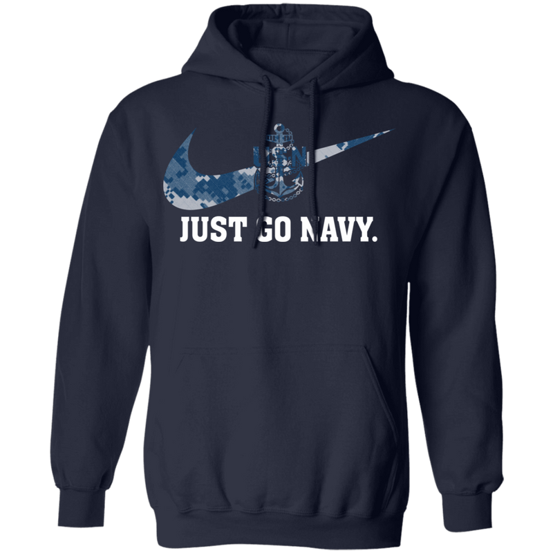 JUST GO NAVY SHIRT