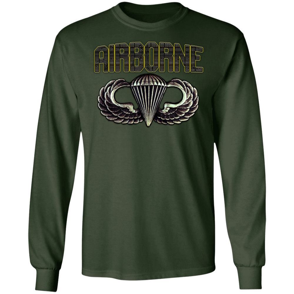 BASIC PARACHUTIST BADGE SHIRT