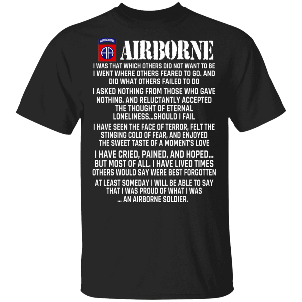 82ND AIRBORNE DIVISION SHIRT