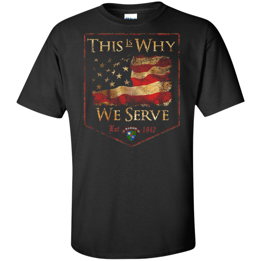 75TH THIS IS WHY WE SERVED SHIRT