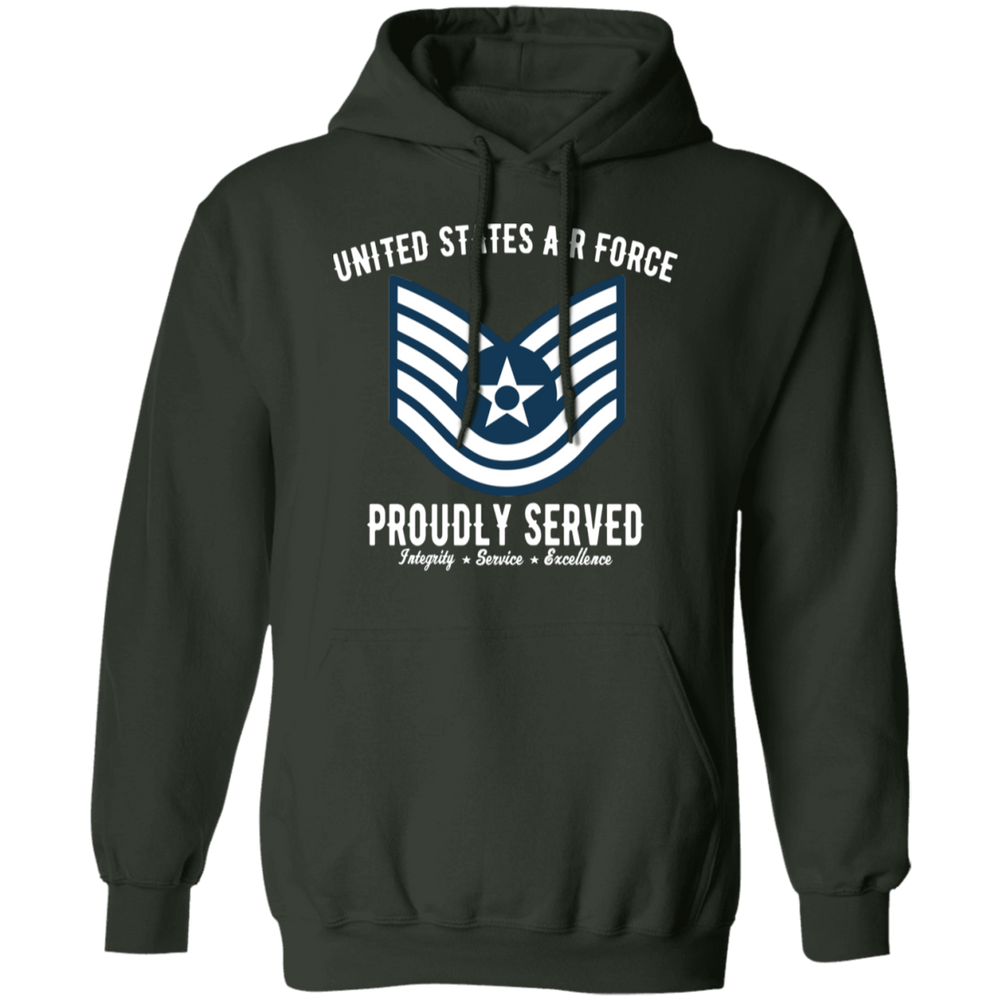 AIR FORCE PROUDLY SERVED E6 SHIRT