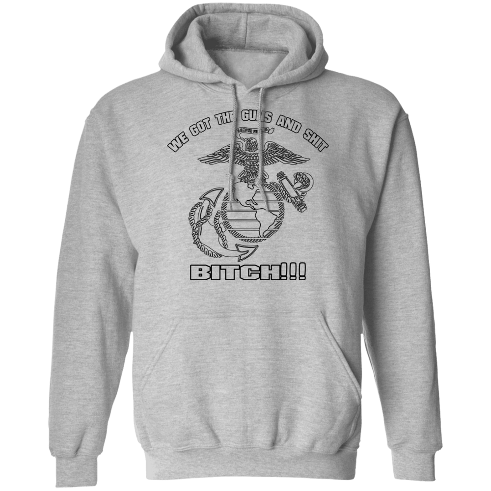 WE GOT THE GUN AND SHIT SHIRT