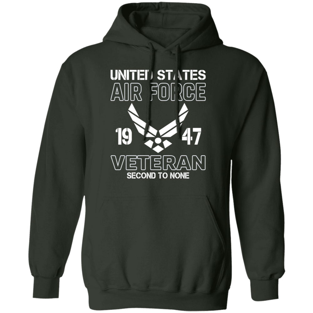 US AIR FORCE VET SECOND TO NONE SHIRT