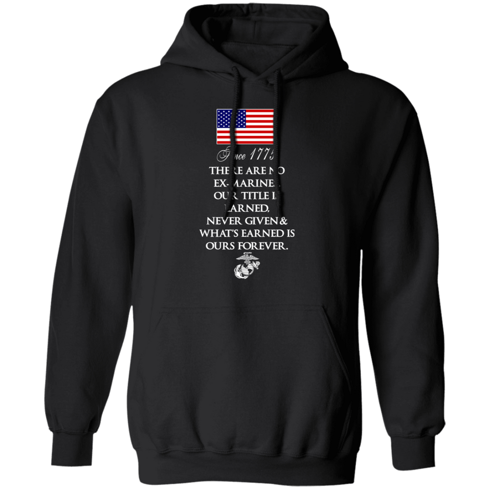 THERE'RE NO EX-MARINES SHIRT