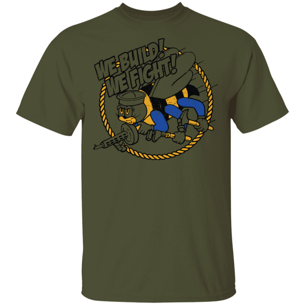 SEABEE WE BUILD WE FIGHT A2008 SHIRT