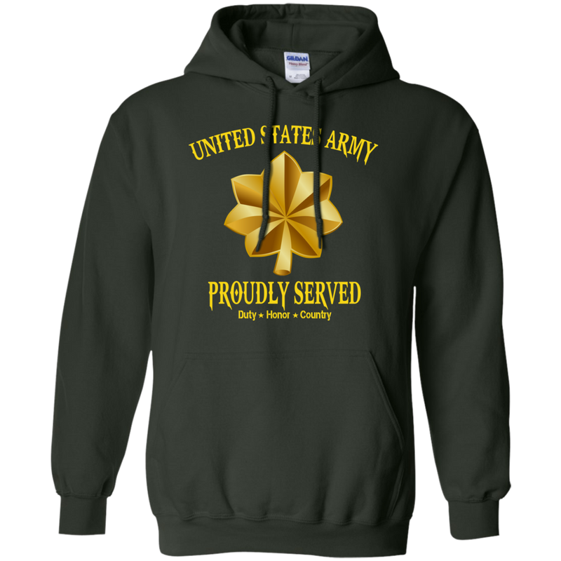 Army Major Proudly Served Shirt