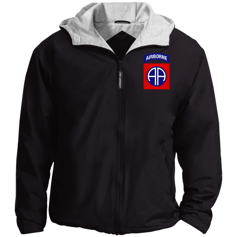 82ND AIRBORNE DIV EMBROIDERED WINDSHIRT JACKET POLO