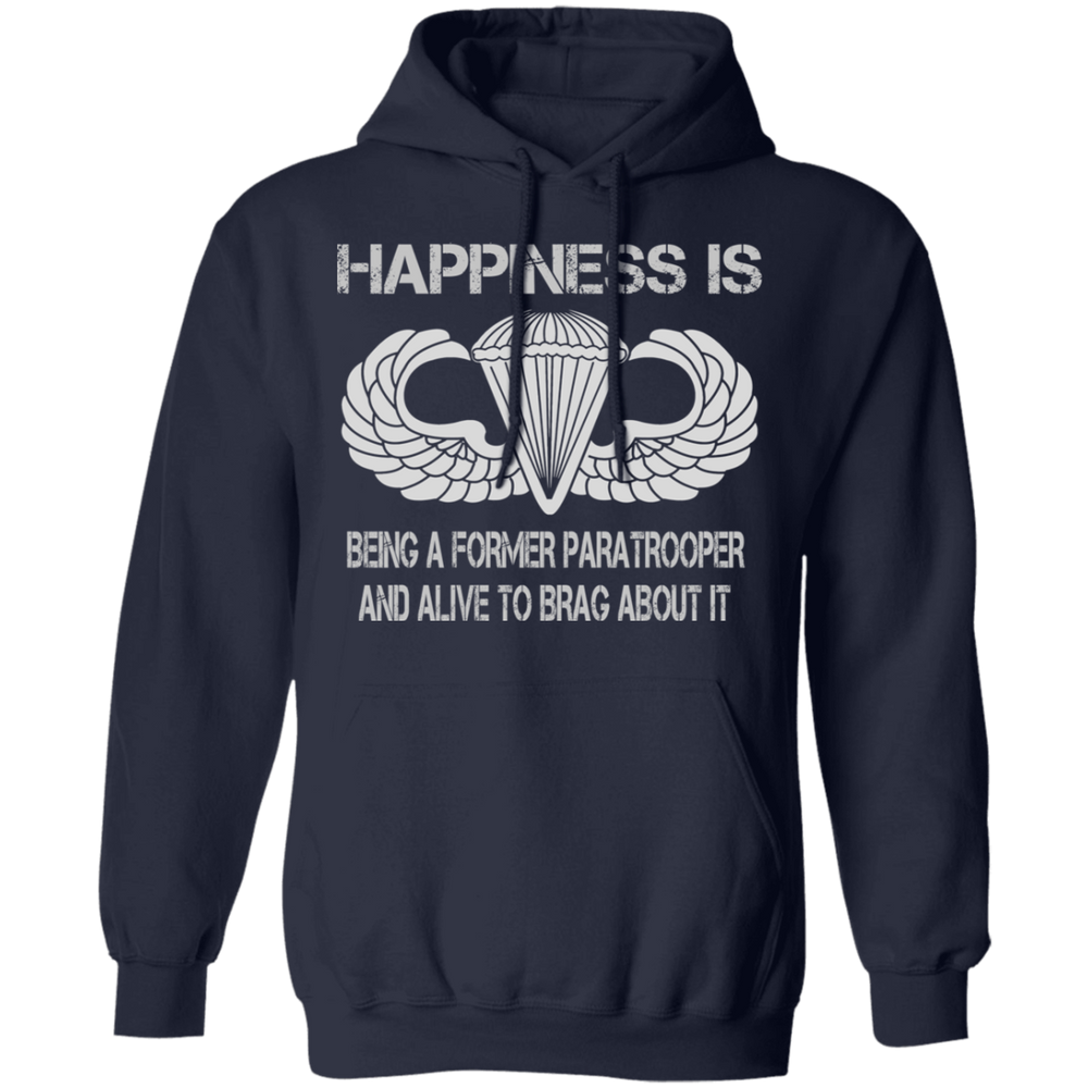 HAPPINESS IS BASIC PARACHUTIST SHIRT