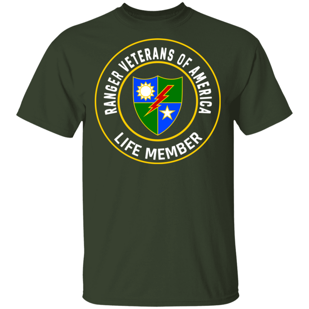 RANGER VET OF AMERICA LIFE MEMBER SHIRT