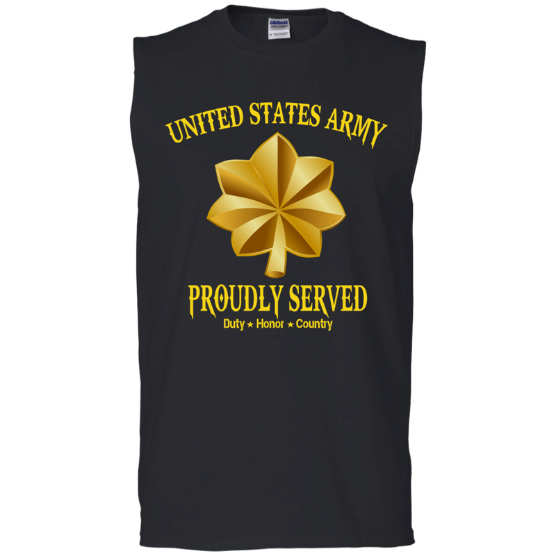 Army Major Proudly Served Shirt