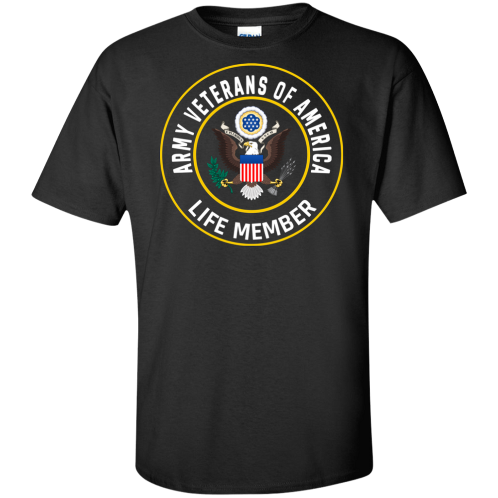 ARMY VET OF AMERICA LIFE MEMBER SHIRT