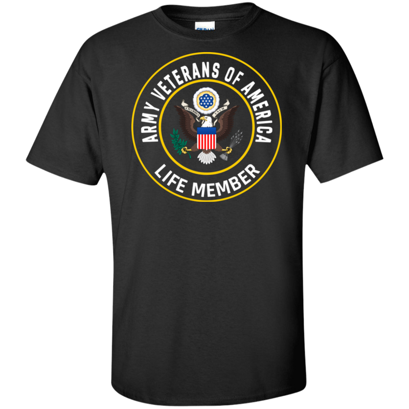 ARMY VET OF AMERICA LIFE MEMBER SHIRT