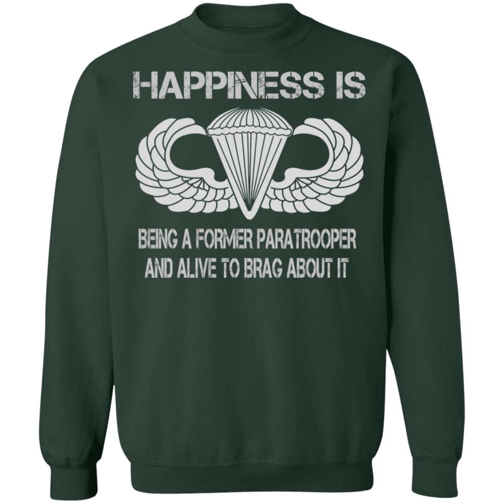 HAPPINESS IS BASIC PARACHUTIST SHIRT