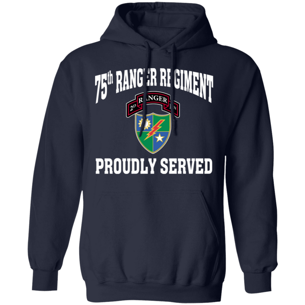 75TH RANGER REGIMENT PROUDLY SERVED SHIRT