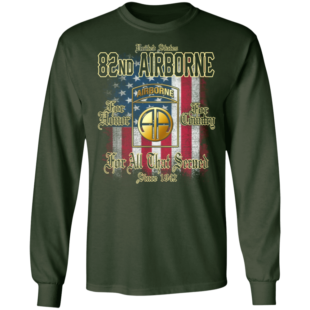 82ND AIRBORNE FOR ALL THAT SERVED SINCE 1942 SHIRT
