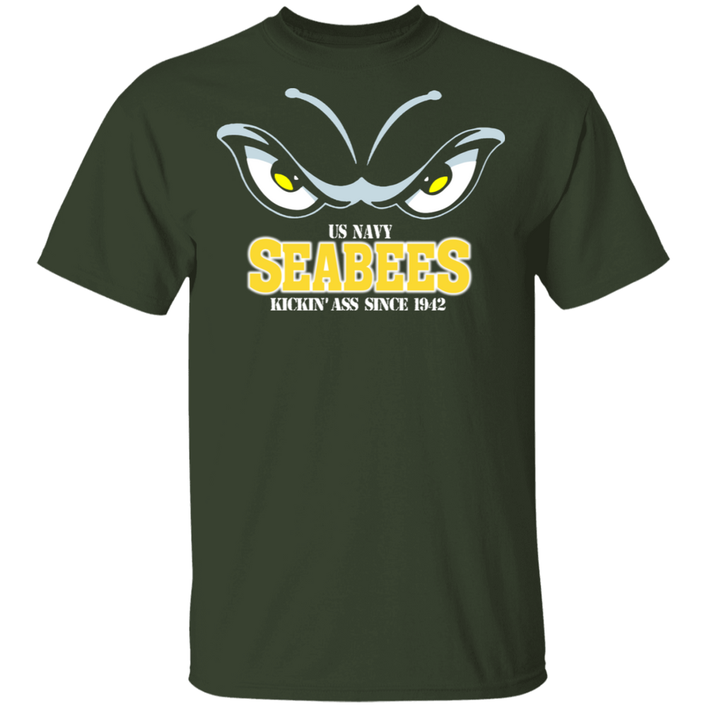 US NAVY SEABEES KICKIN' ASS SINCE 1942 SHIRT