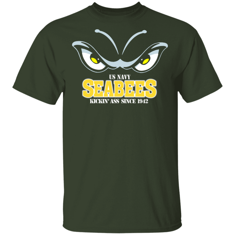 US NAVY SEABEES KICKIN' ASS SINCE 1942 SHIRT