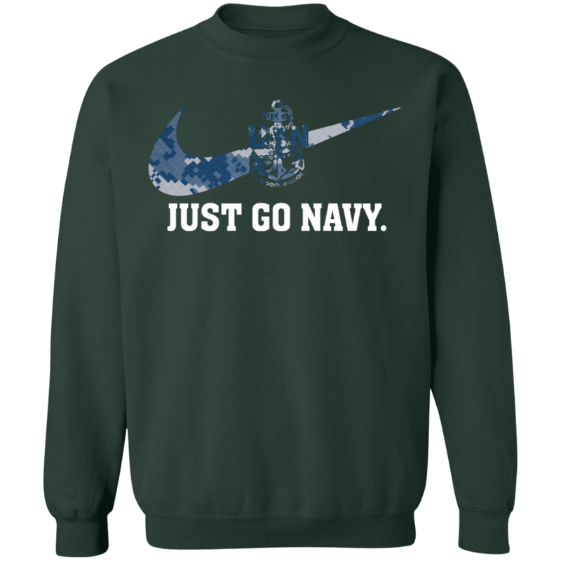 JUST GO NAVY SHIRT