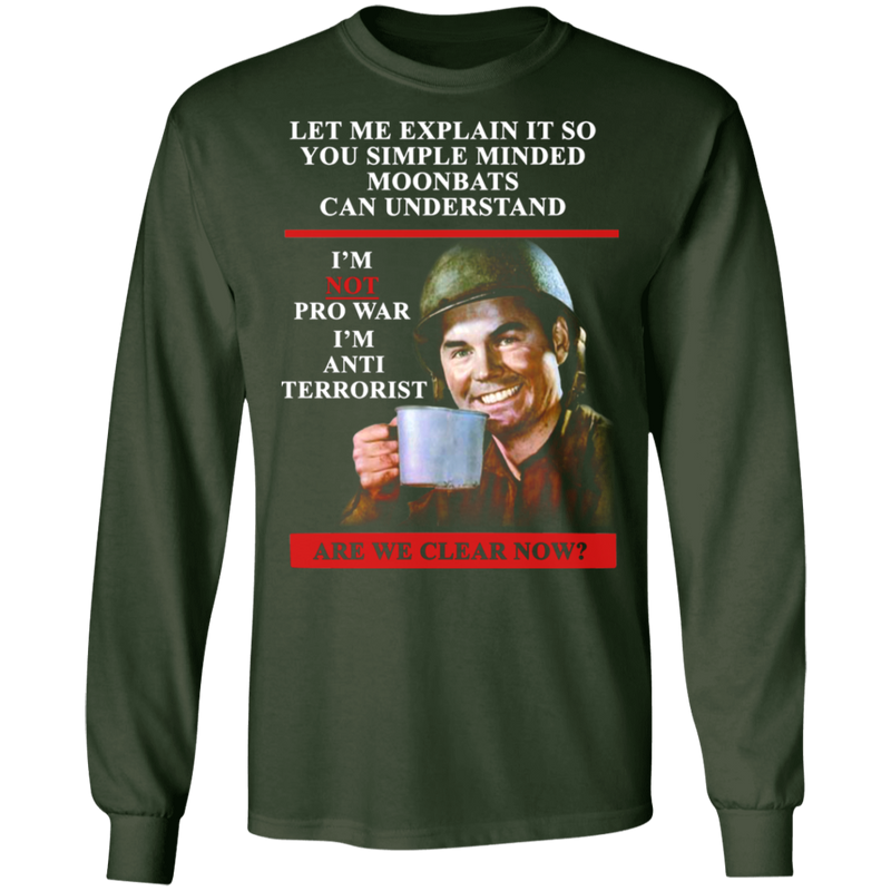 I'M AN ANTI TERRORIST SHIRT