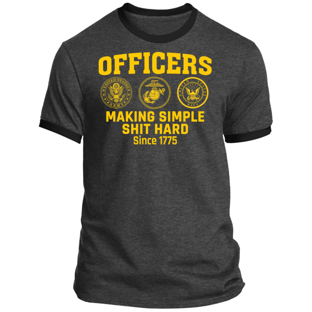 Officers Making Simple Shit Hard Shirt
