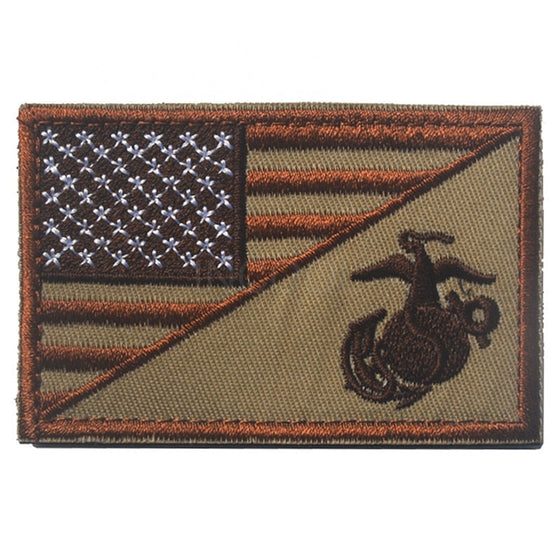 Marine Corps USMC Morale Patch Tactical Emblem Badges Embroidery