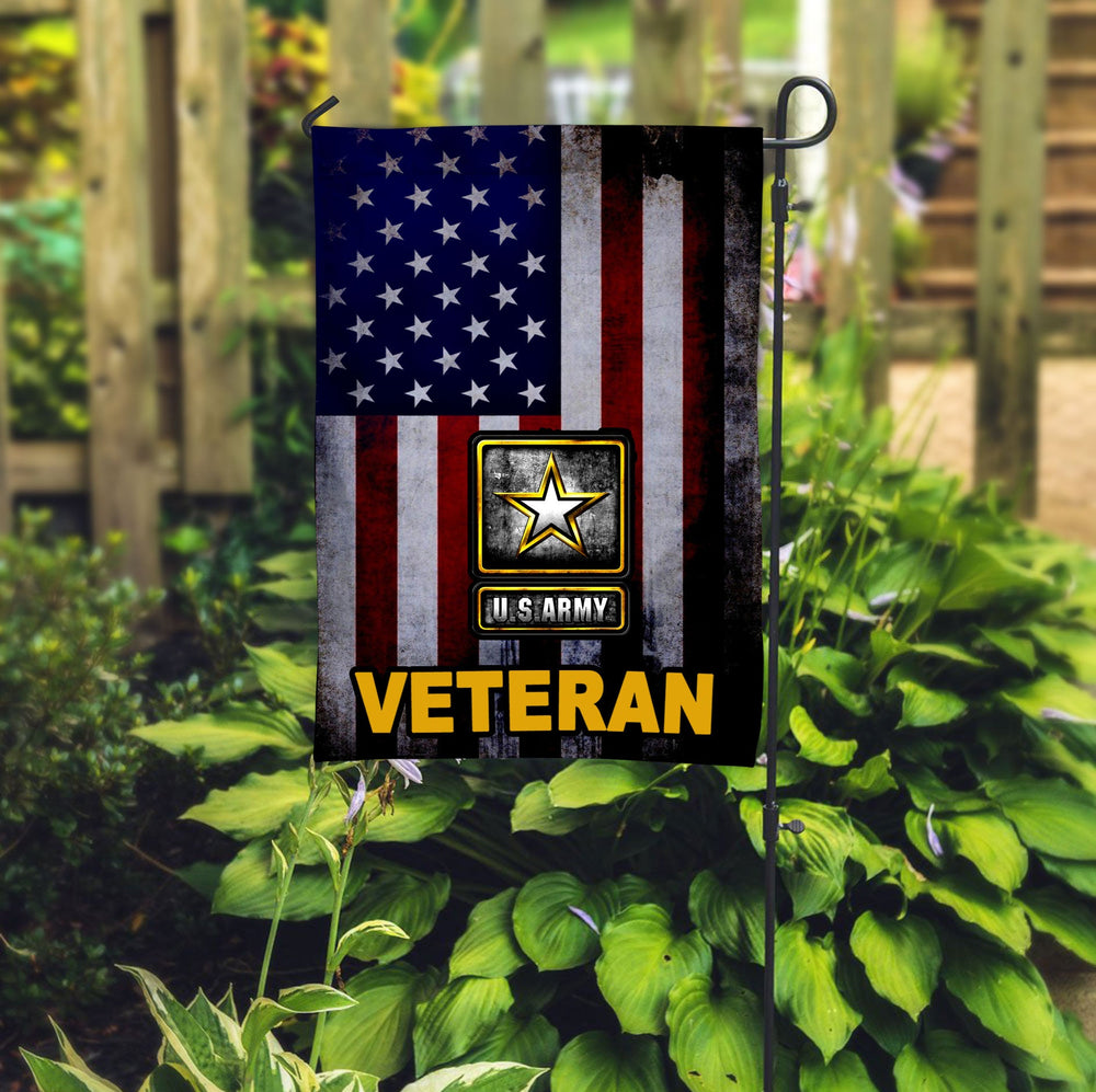US Army Veteran Garden Flag2