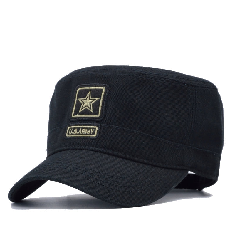 New Camo Flat Cap US Army Cap Men Baseball Cap