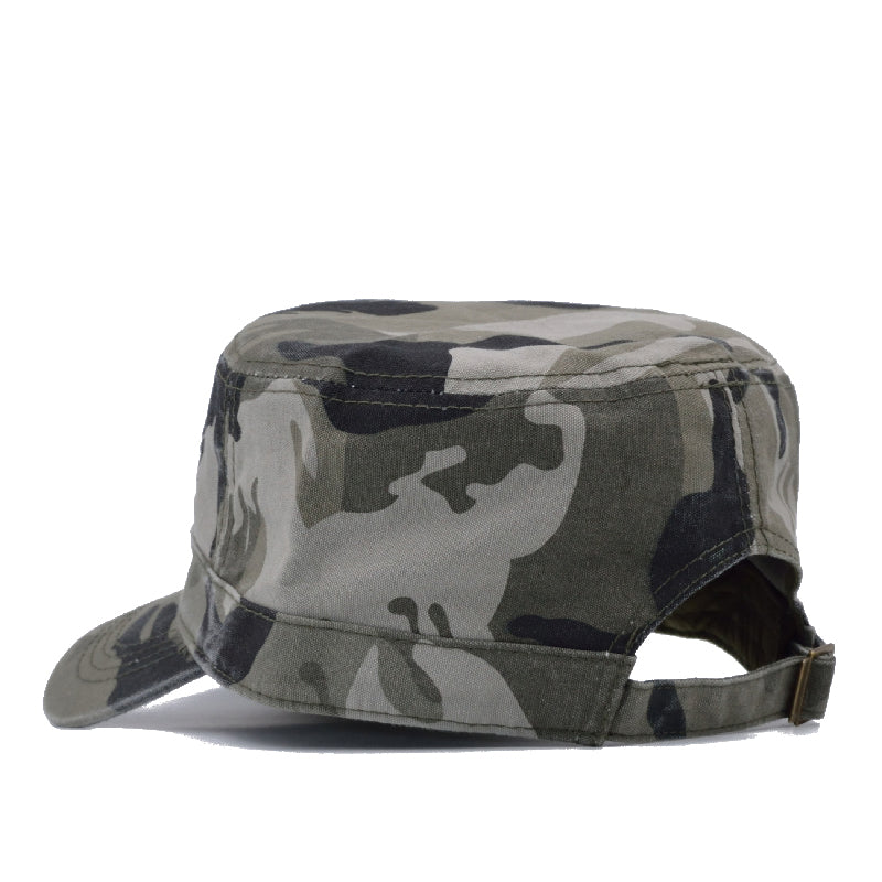 New Camo Flat Cap US Army Cap Men Baseball Cap