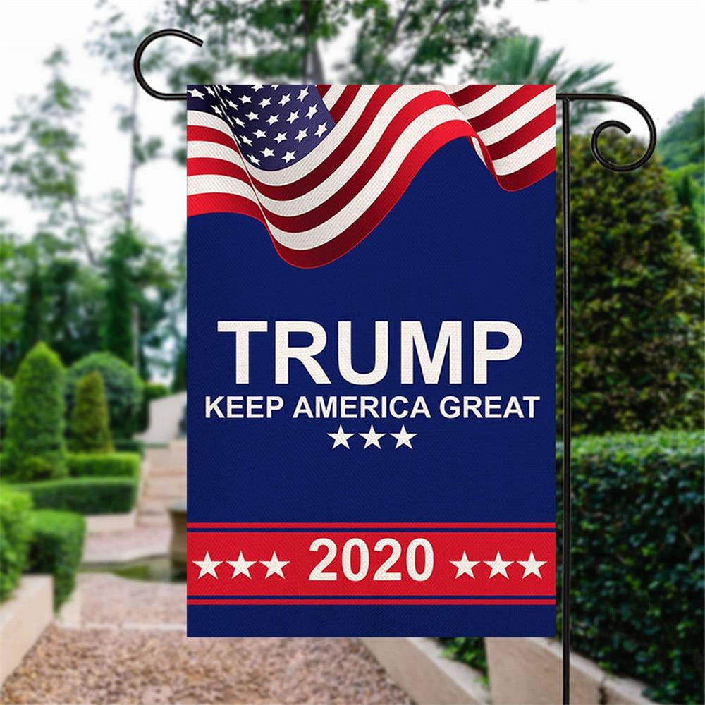 Keep America Great Again 2020 Flag Double Sided Garden Flag