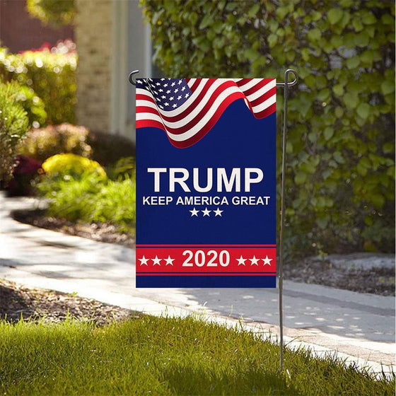 Keep America Great Again 2020 Flag Double Sided Garden Flag