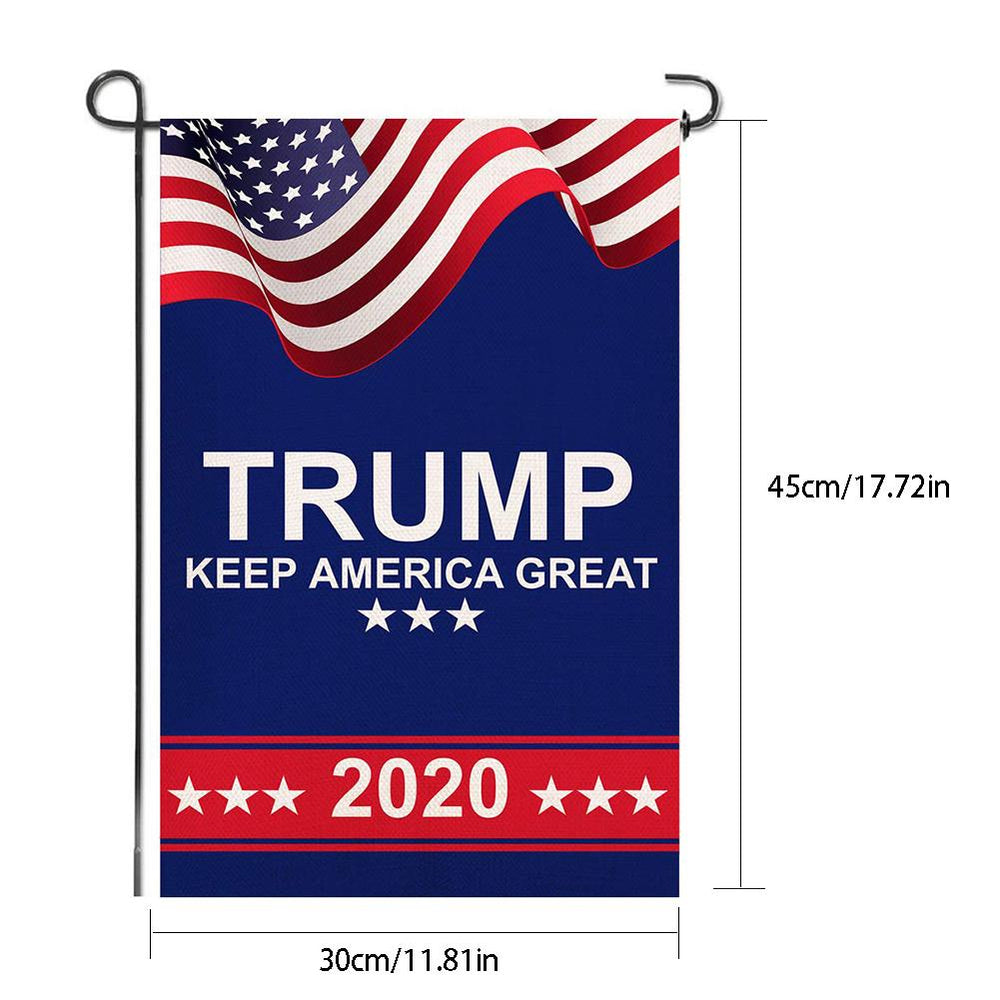 Keep America Great Again 2020 Flag Double Sided Garden Flag