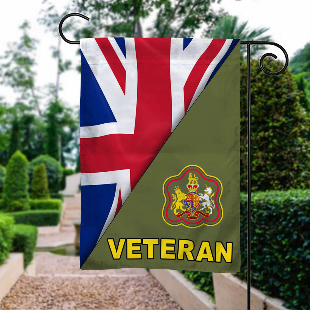 British Army Enlisted Veteran Garden Flag Double-sided Print